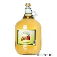 Вино белое сухое Vino bianco gielle 5л