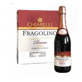 Фраголіно суничне червоне ігристе Fragolino Rosso Chiarelli 0.75